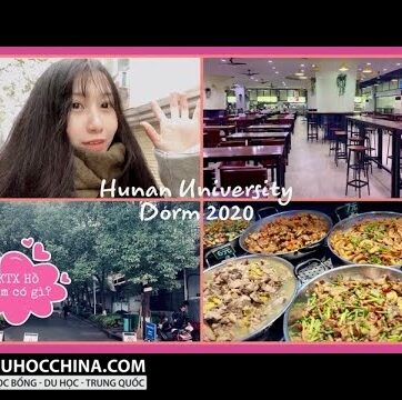 Kí túc xá đại học Hồ Nam có gì?| Hunan University Dorm 2020| Du học Trung Quốc Vlog ??