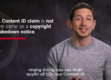 Gỡ bỏ do vi phạm bản quyền Content ID Bản quyền trên YouTube